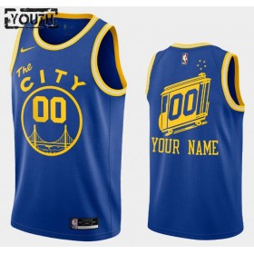 Dres Golden State Warriors Prilagođeni 2020-21 Nike Hardwood Classics Swingman - Dječji
